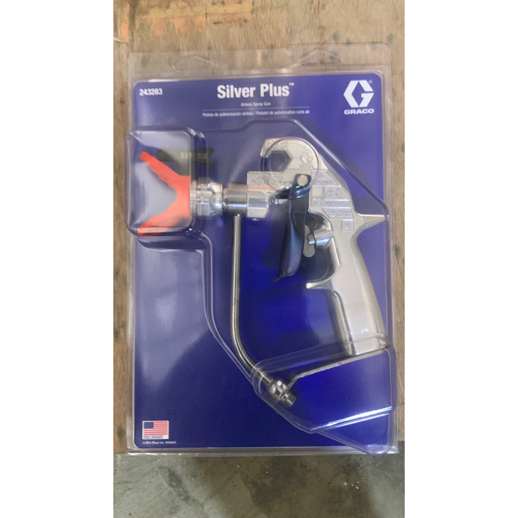 Graco Silver Plus Gun Airless Spray Gun Original graco part number 243283 spray gun cat