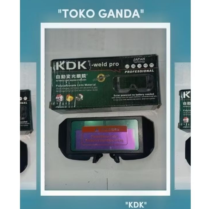Kacamata Las Otomatis KDK