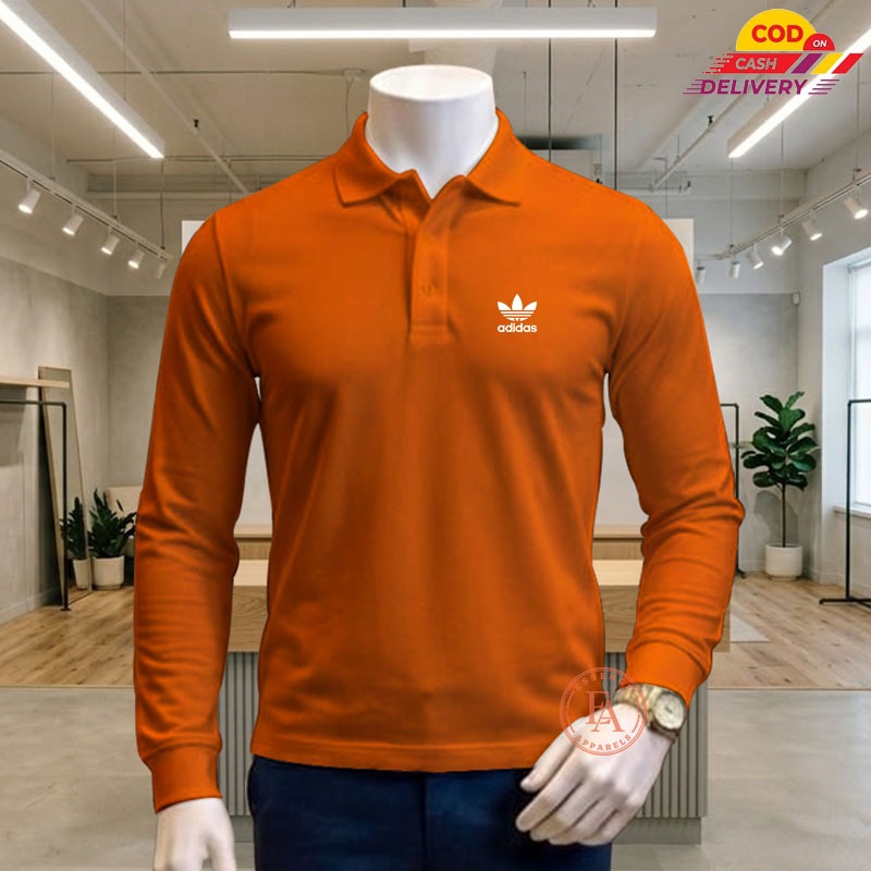 PROMO  COD - Baju Koas Polo Lengan Panjang / Baju Koas Polo Pria Dan Wanita Lengan Pendek Logo 3Seco