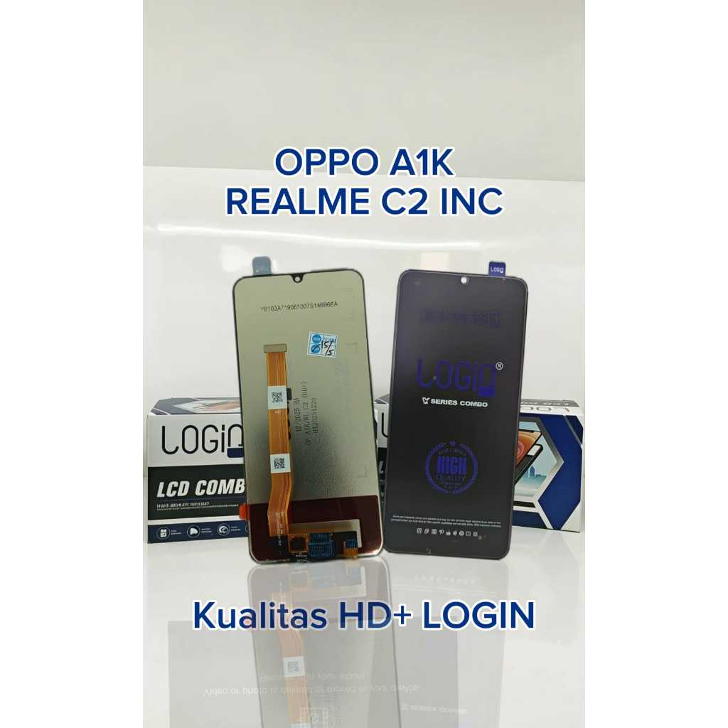 LCD Oppo / Realme F9 F11 Pro A1K A37 Neo 9 HD+ Fullset Touchscreen LOGIN Original Brand - Yan Komput