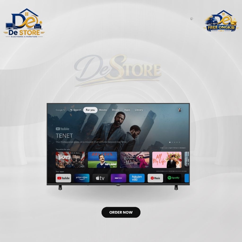 TV ANDROID AQUA 43inch AQT43K85FFX