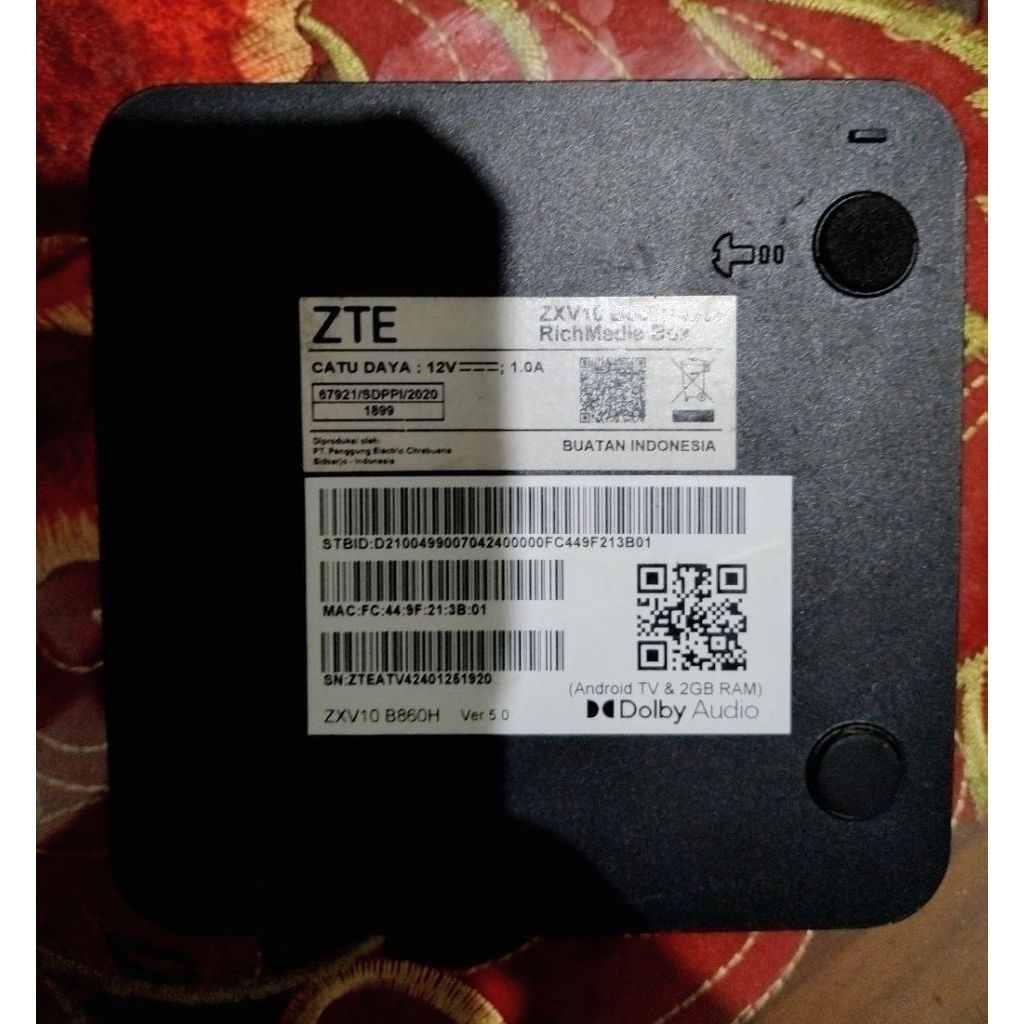 STB v5 bekas sudah root