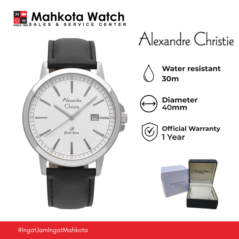 JAM TANGAN PRIA ALEXANDRE CHRISTIE 1014 MD ORIGINAL