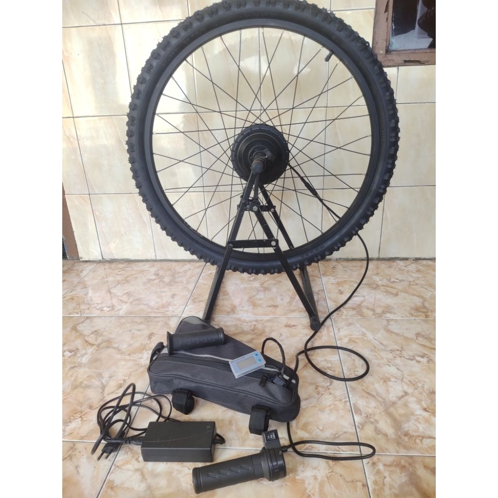 Kit Set Lengkap EBike Ring 26/ 27,5 Inch, 36Volt 350 Watt
