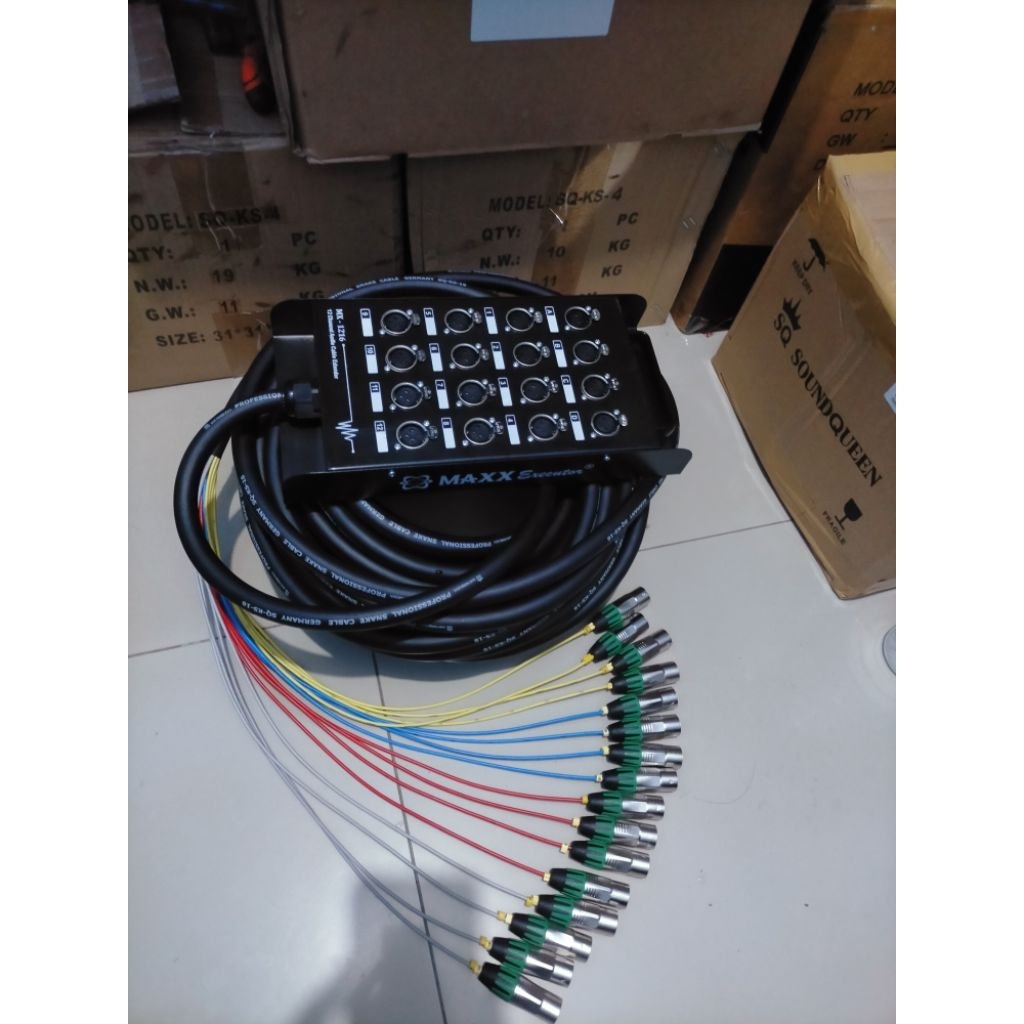 kabel snake soundqueen 16 Chanel 30meter snake SQ ks16 30meter snake 30meter 16input