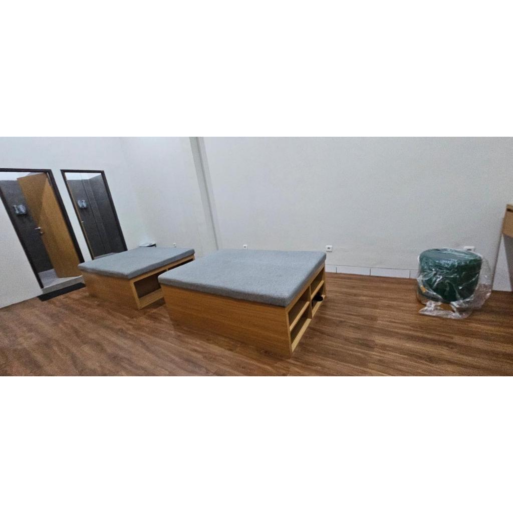 Storage Bench, Bench, Bangku Panjang & Bangku Tunggu Custom Tanpa Sandaran Minimalis Modern dengan R