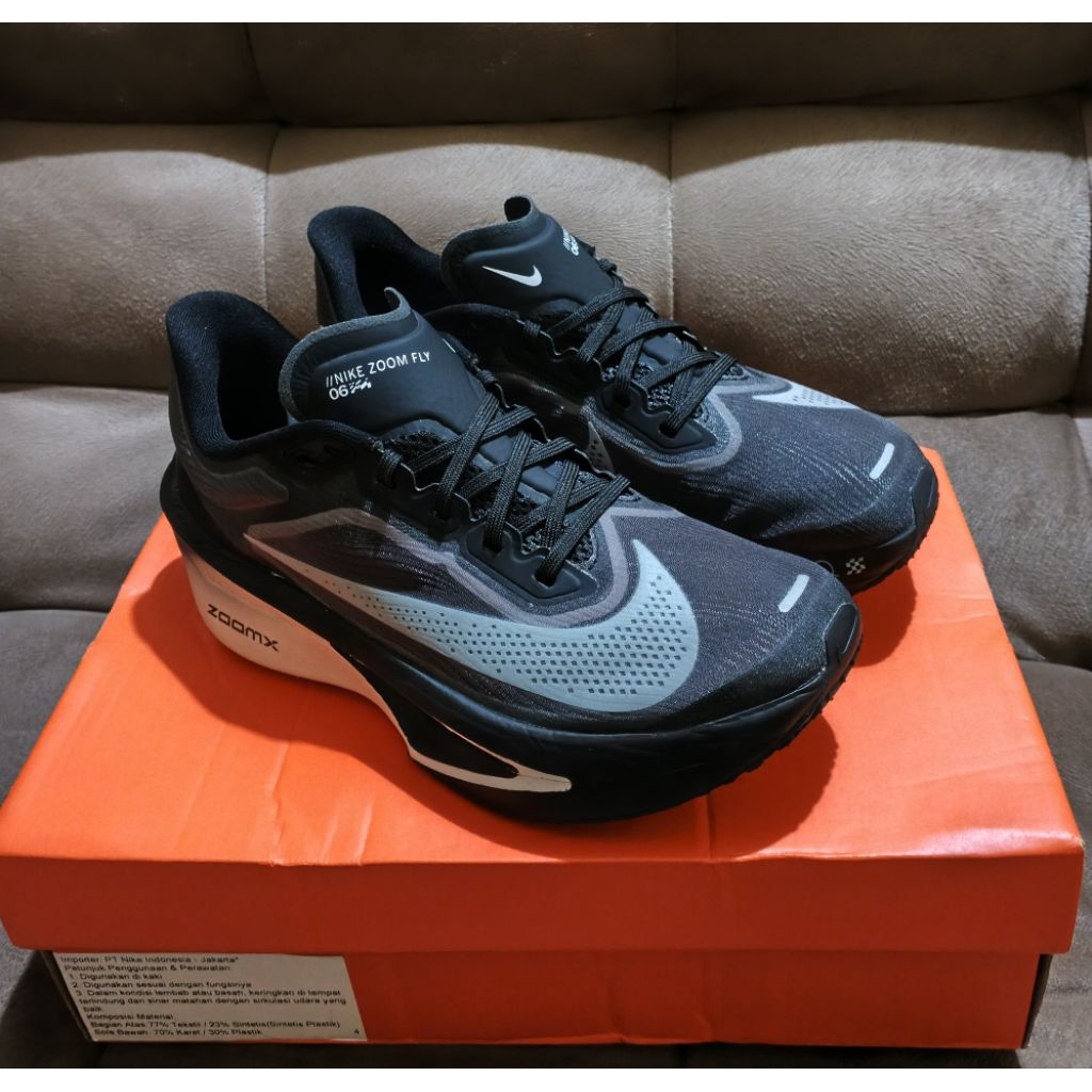 Nike Zoom Fly 6 Black White Original