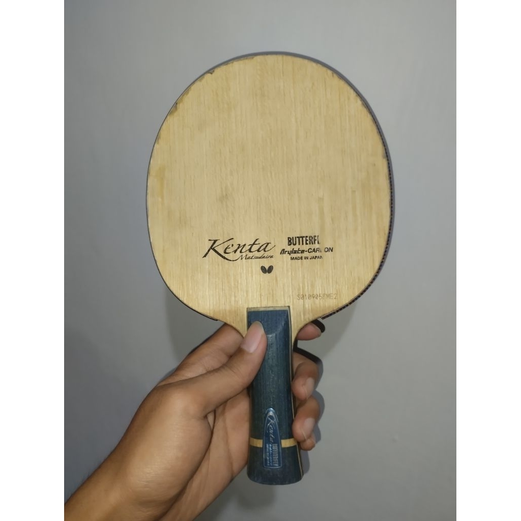 BLADE BUTTERFLY KENTA MATSUDAIRA ALC ORIGINAL BEKAS - KAYU BET TENIS MEJA PINGPONG SECOND KAYU RAKET