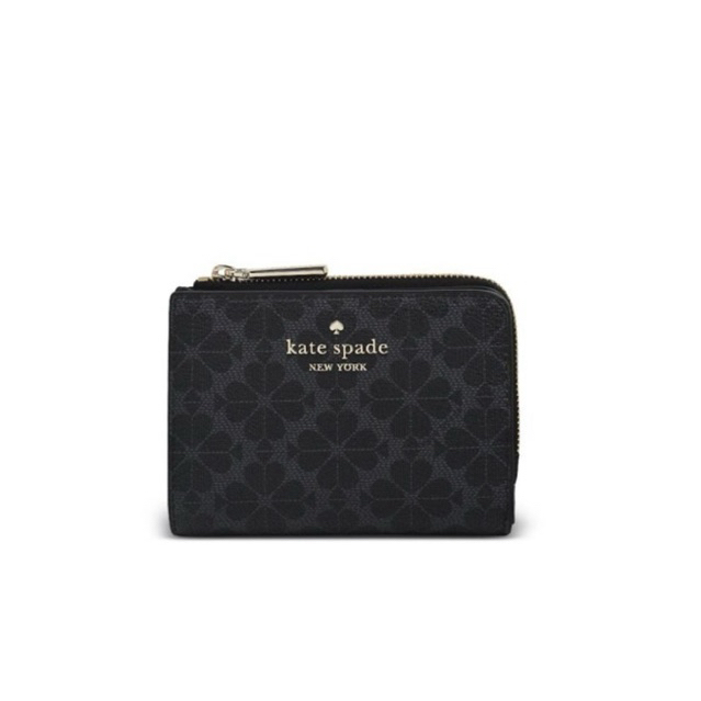 KATE SPADE Spade flower small l-zip wallet