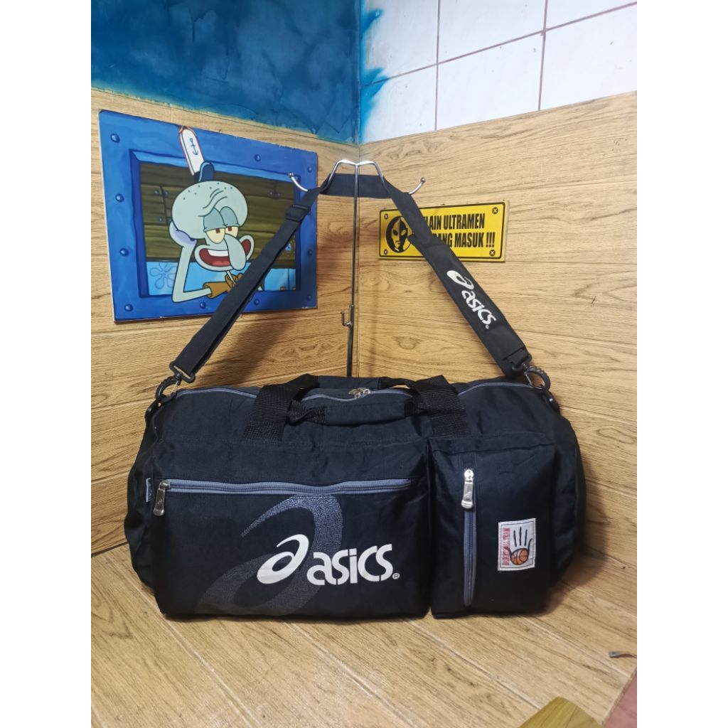 Tas dufflebag travelbag olahraga basket Asics second original