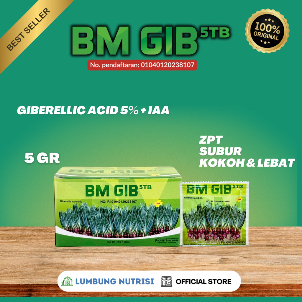 BM GIB GIBERELLIC ACID 5% ZPT 5GR