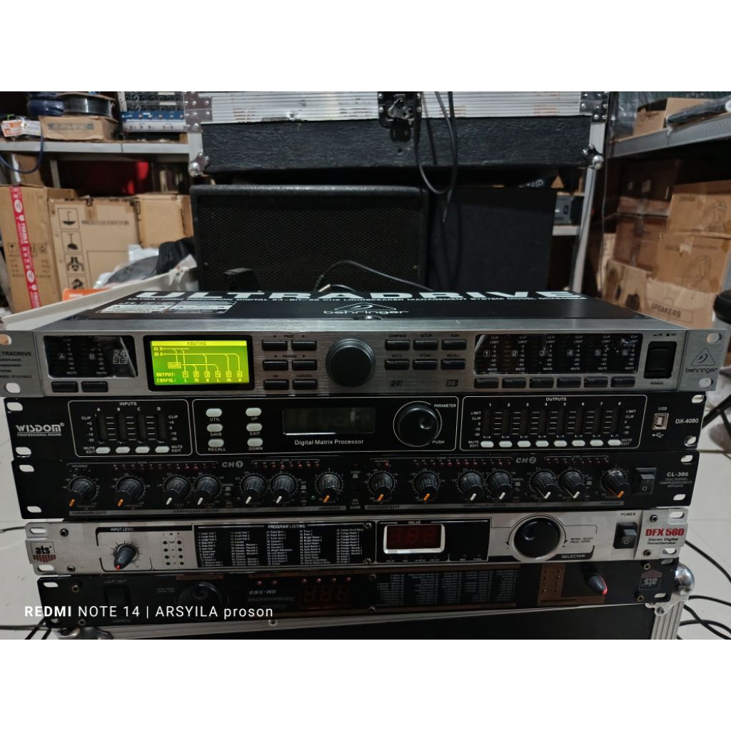 dlms behringer dcx2496LE original