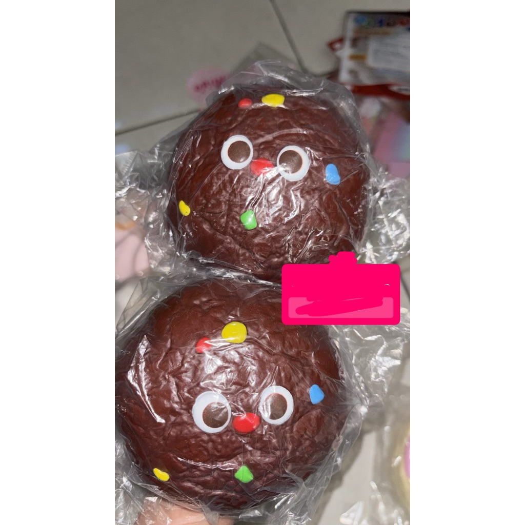 READY STOCK Mido Squishy Cookies Rednose Lengkap ( Wajib co kardus )