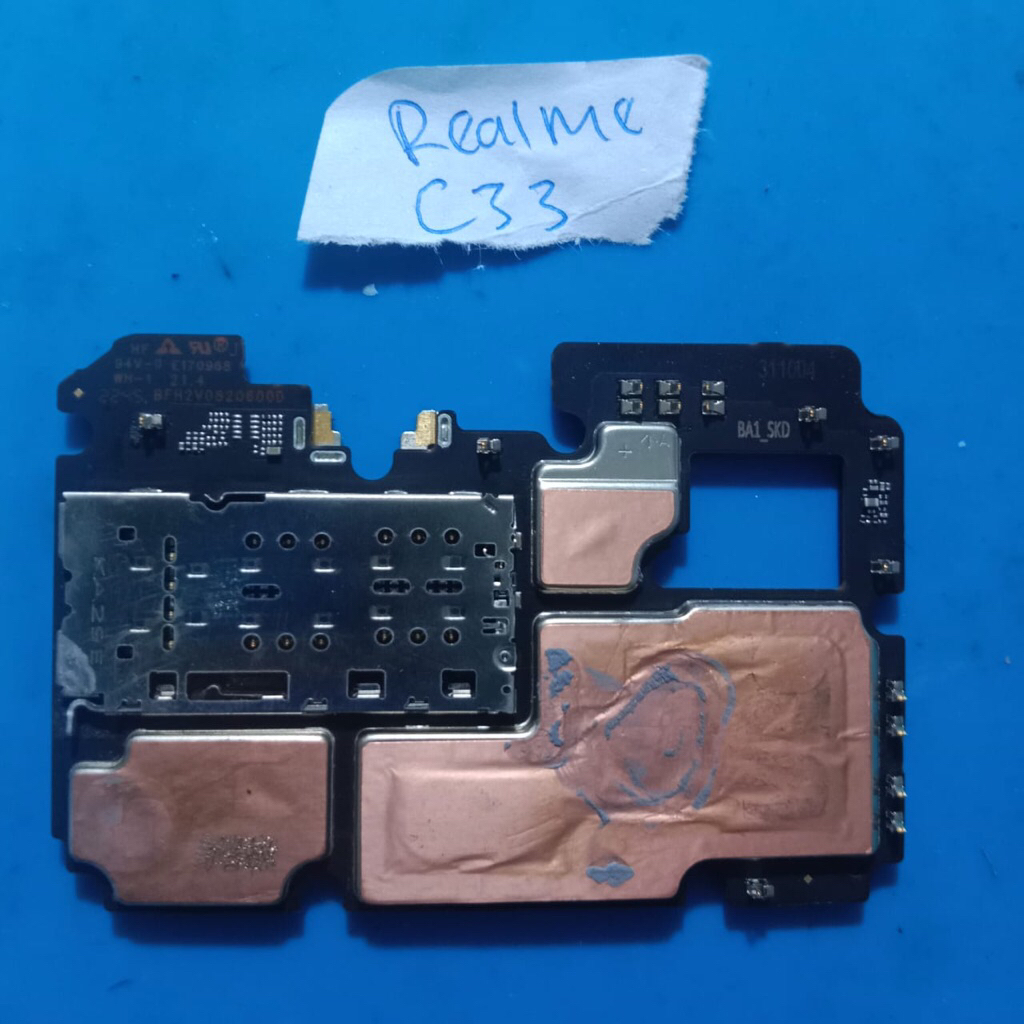 mesin realme c33 hidup normal