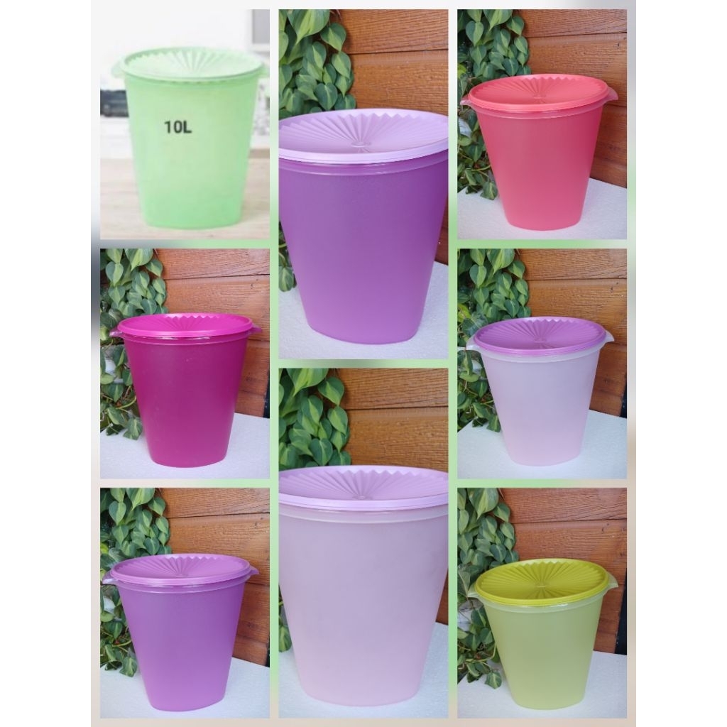 Maxi canistar 10 liter Tupperware / toples jumbo / toples tupperware (1 pcs)