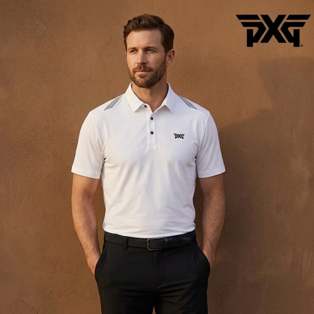 Baju Golf PX6 Parsons Xtreme Golf Size XL Putih Second preloved