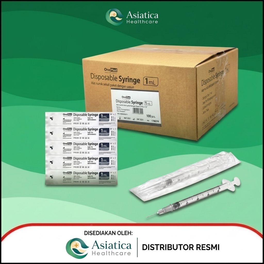 Spuit 1cc 1 cc 1ml Tuberculin Onemed Box
