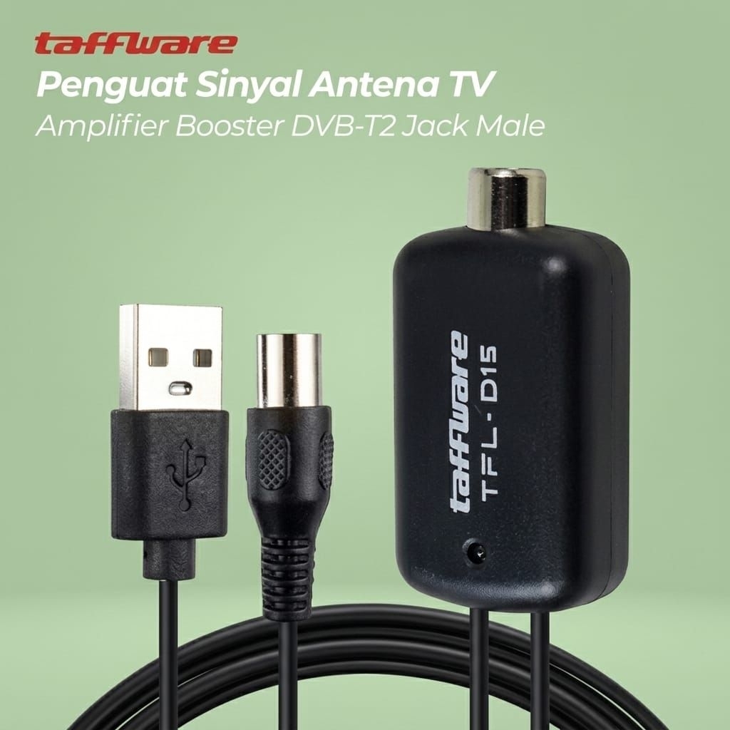 Penguat Sinyal TV Taffware DVB-T2 - TFL-D15