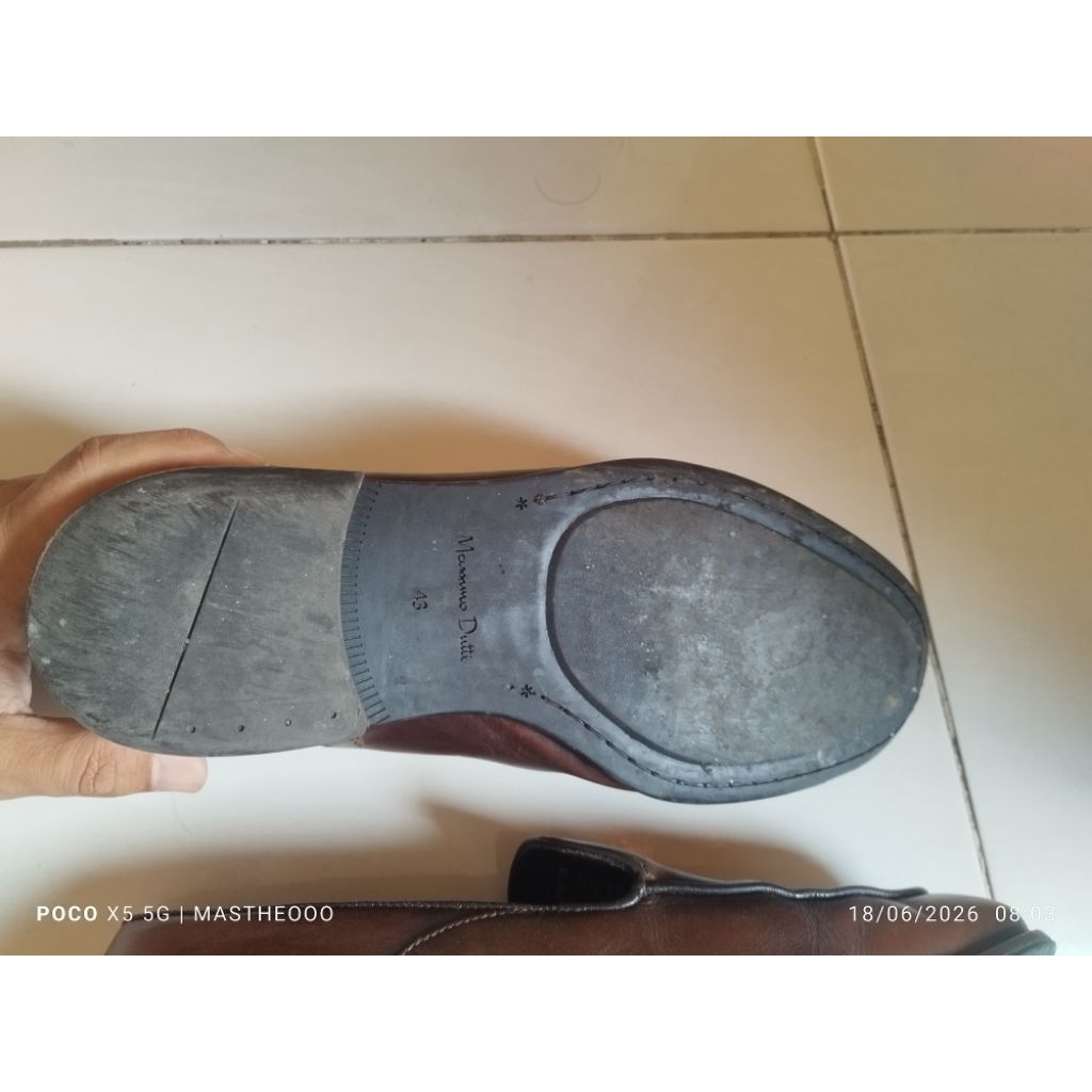 Massimo Dutti Loafer Brown Shoes
