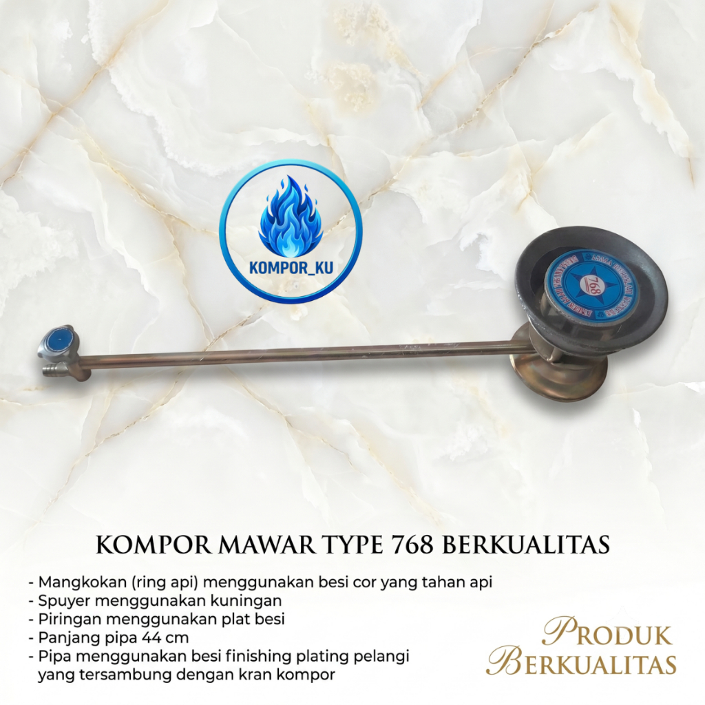 Kompor Mawar 768 / Kompor Semawar 768 / kompor / kompor jos / kompor mawar / kompor semawar / mawar 