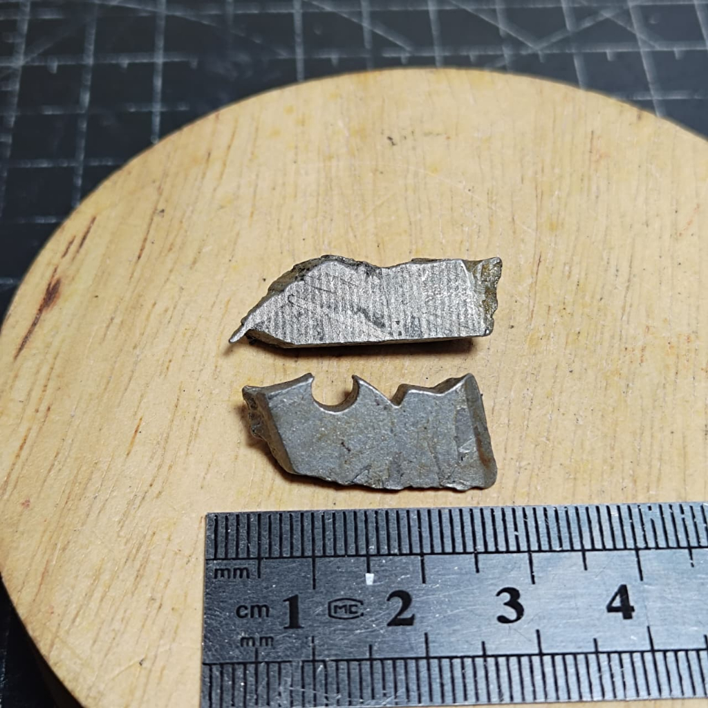 Natural Aletai Iron Meteorite Paket (10) Asli Meteorite