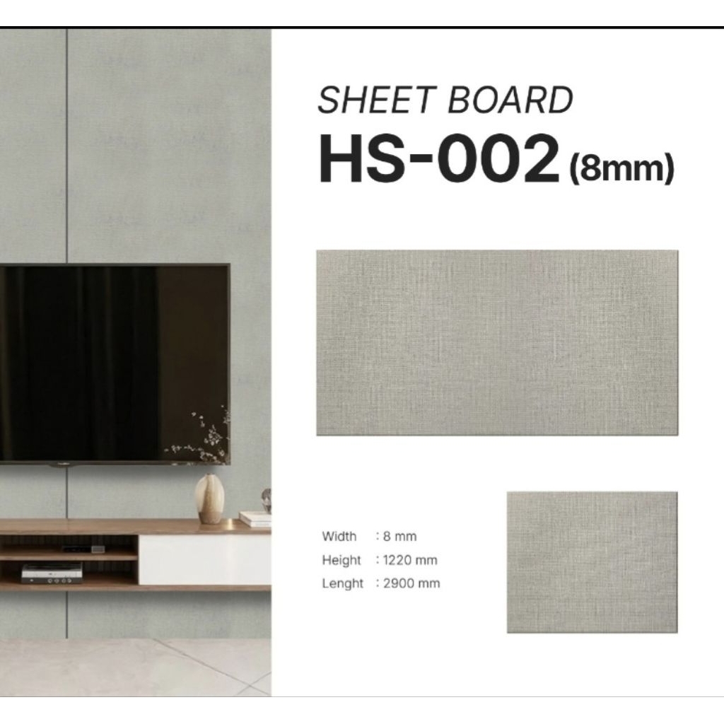 Sheet Board anti air anti rayap pvc board mirror