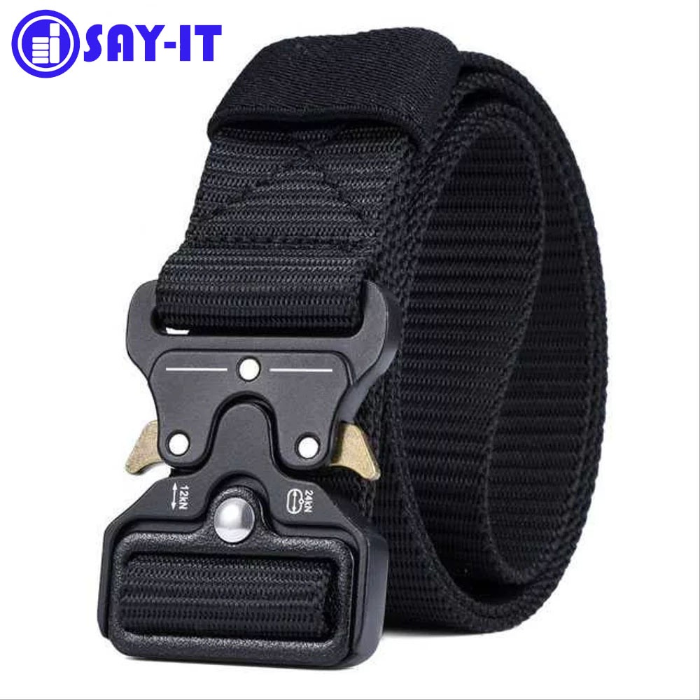 Tali - Ikat Pinggang - Belt Canvas Military Tactical 125cm