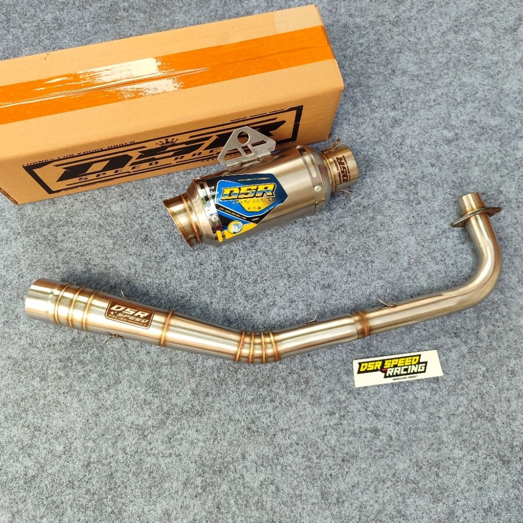Knalpot Racing GTX RBT tipe GpPRO Original DSR-speedracing