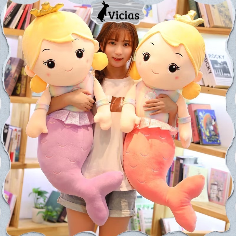 110CM Boneka Mermaid IMPORT High Quality Doll Putri Duyung Size XXL