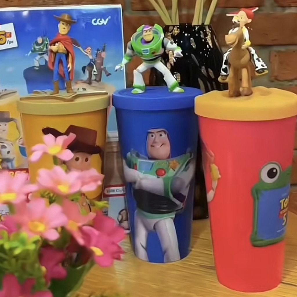 Tumbler toy story CGV | Tumbler woody cgv | Tumbler Buzz lightyear cgv | Tumbler Jessie cgv | tumblr