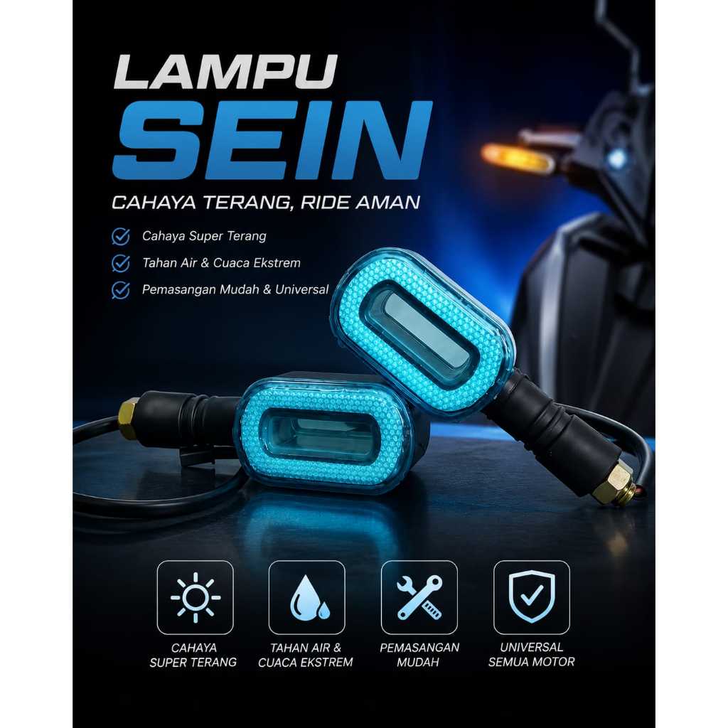 LAMPU SEIN SET SEPEDA LISTRIK