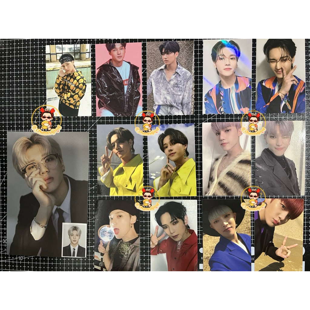 PHOTOCARD ATEEZ WOOYOUNG ALL ERA WAVE ILLUSION FEVER ANSWER