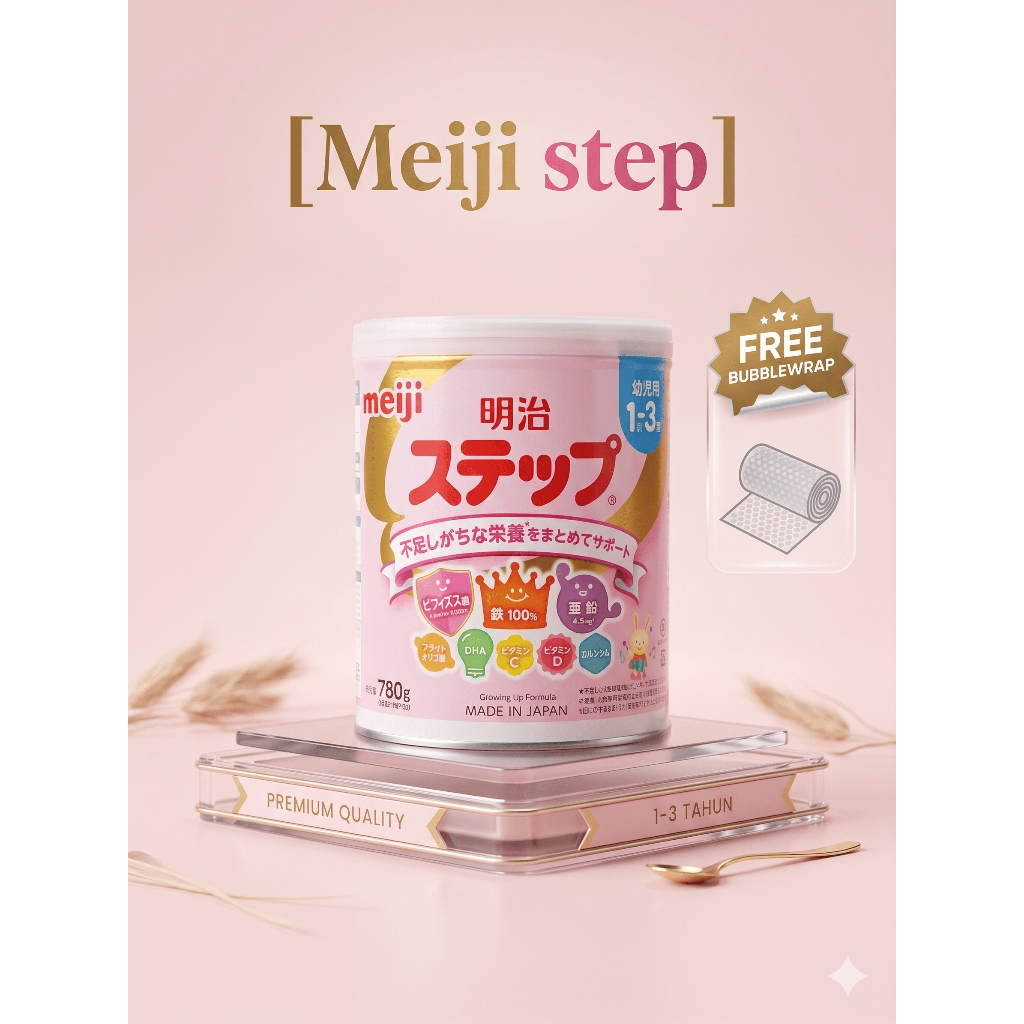 MEIJI Step Susu Formula Jepang untuk Bayi 12+ bulan