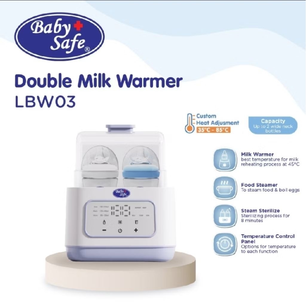 Babysafe penghangat susu LBW03
