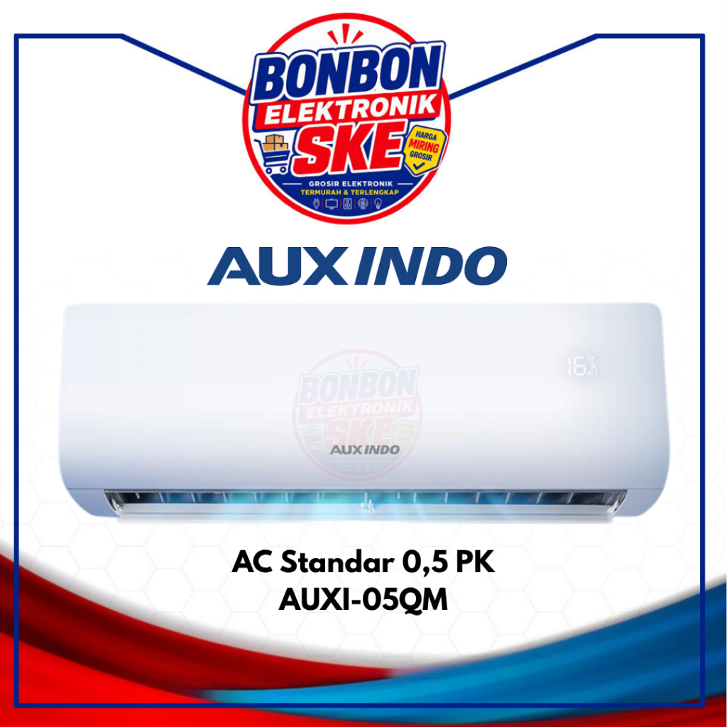 [UNIT ONLY] AUXINDO AC Split 0.5PK Standard Series AUXI-05QM R32 / 0,5 PK AUXI INDO