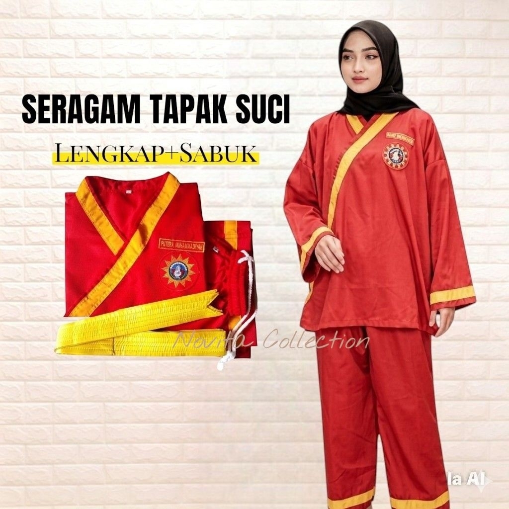 Seragam Silat Tapak Suci Putra Muhamadiyah Baju Silat Tapak Suci