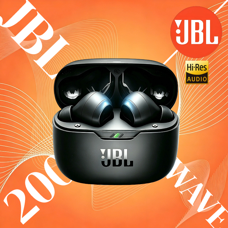 [ Original 100%] JBL Wave 200TWS Headset True Wireless Stereo In-Ear Headphones Earbuds Bluetooth 5.