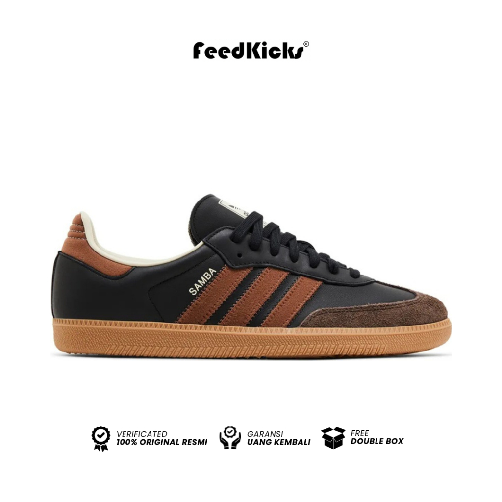 Adidas Samba OG 'Black Preloved Brown'