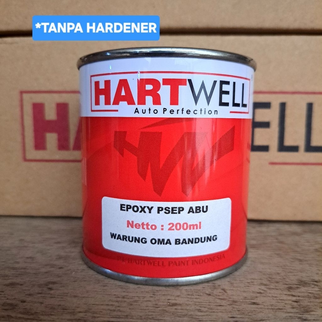 Hartwell Epoxy PSEP ABU 200ML (TANPA HARDENER)
