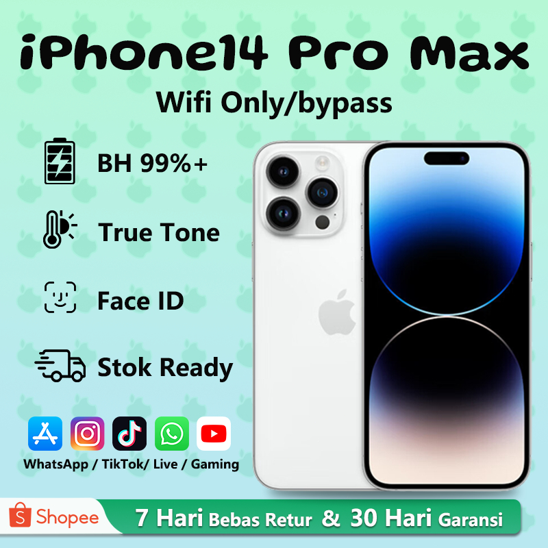 iPhone 14 ProMax 128/256GB Second 100% ORI INTER