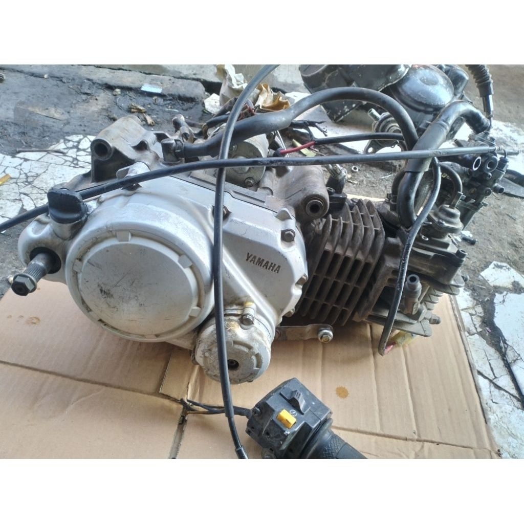 Mesin + Karbulator Jupiter Z Robot Original Copotan