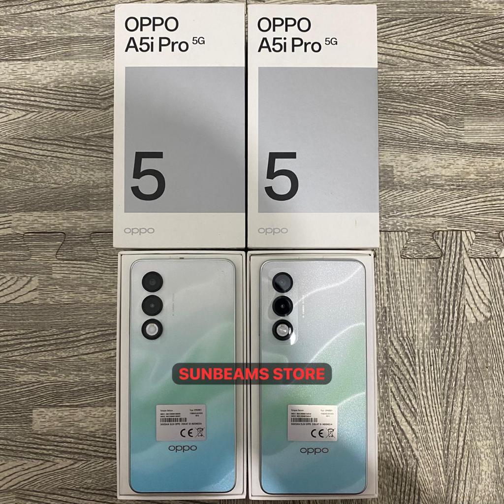 OPPO A5i PRO 5G 8/256 SECOND FULLSET BEKAS RESMI