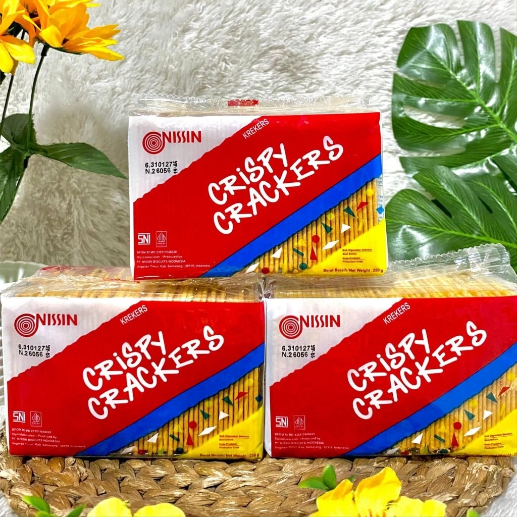 [Dus] Nissin Crispy Crackers 250 Gr
