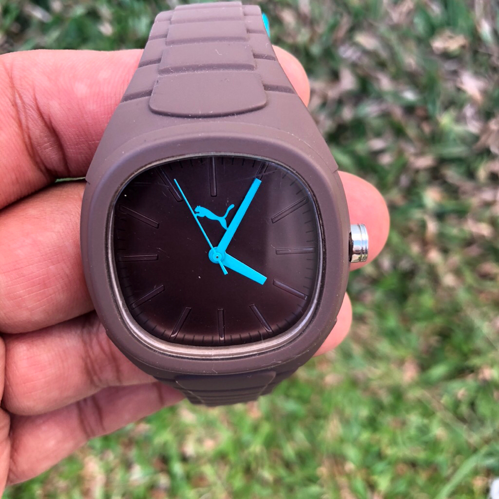 [PRELOVED] PUMA Men's PU102881009 Bubble Gum Analogue Watch