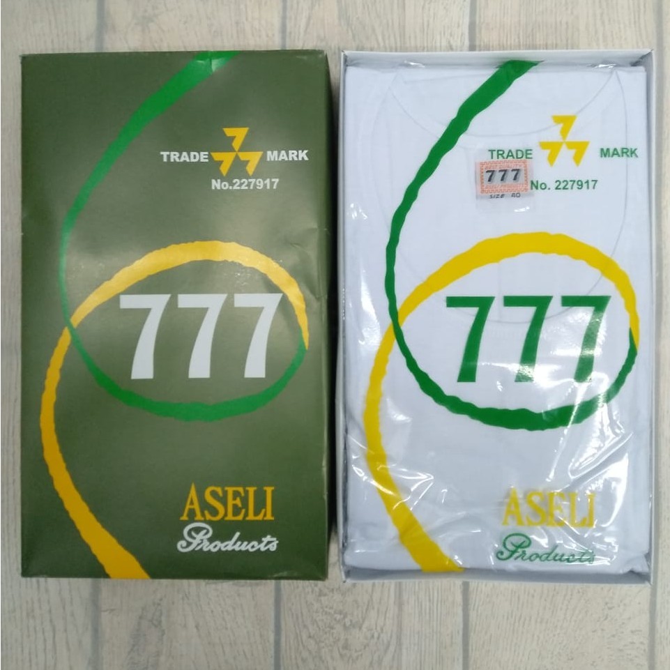 [1 PAK] KAOS OBLONG 777 DEWASA /KAOS SANTAI DEWASA 777