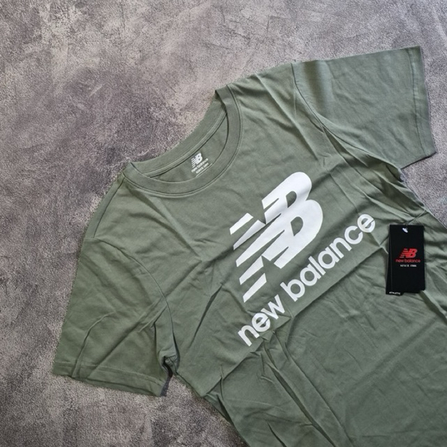 kaos NB Classic logo Olive green