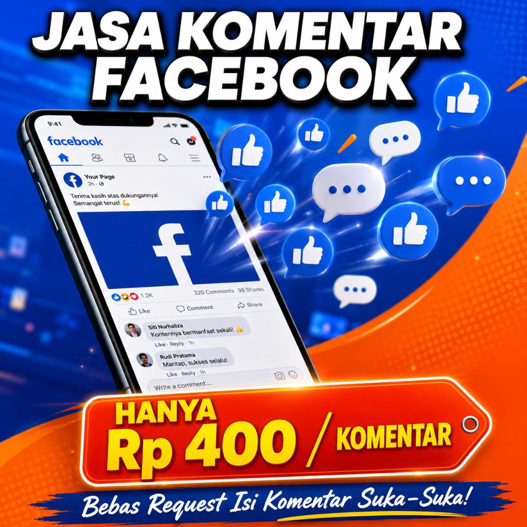 Jasa Komen Facebook