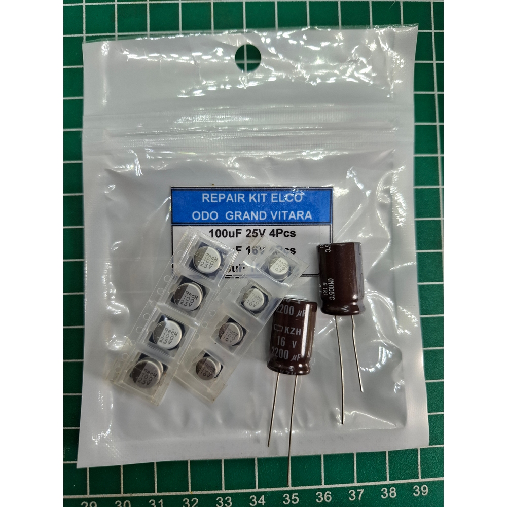 Original Repair Kit ELCO ODO GRAND VITARA Odometer Speedometer Kondensator Capacitor Elko Automotive