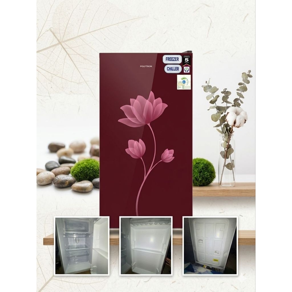 POLYTRON Kulkas 1 Pintu PRB-159R | Second |