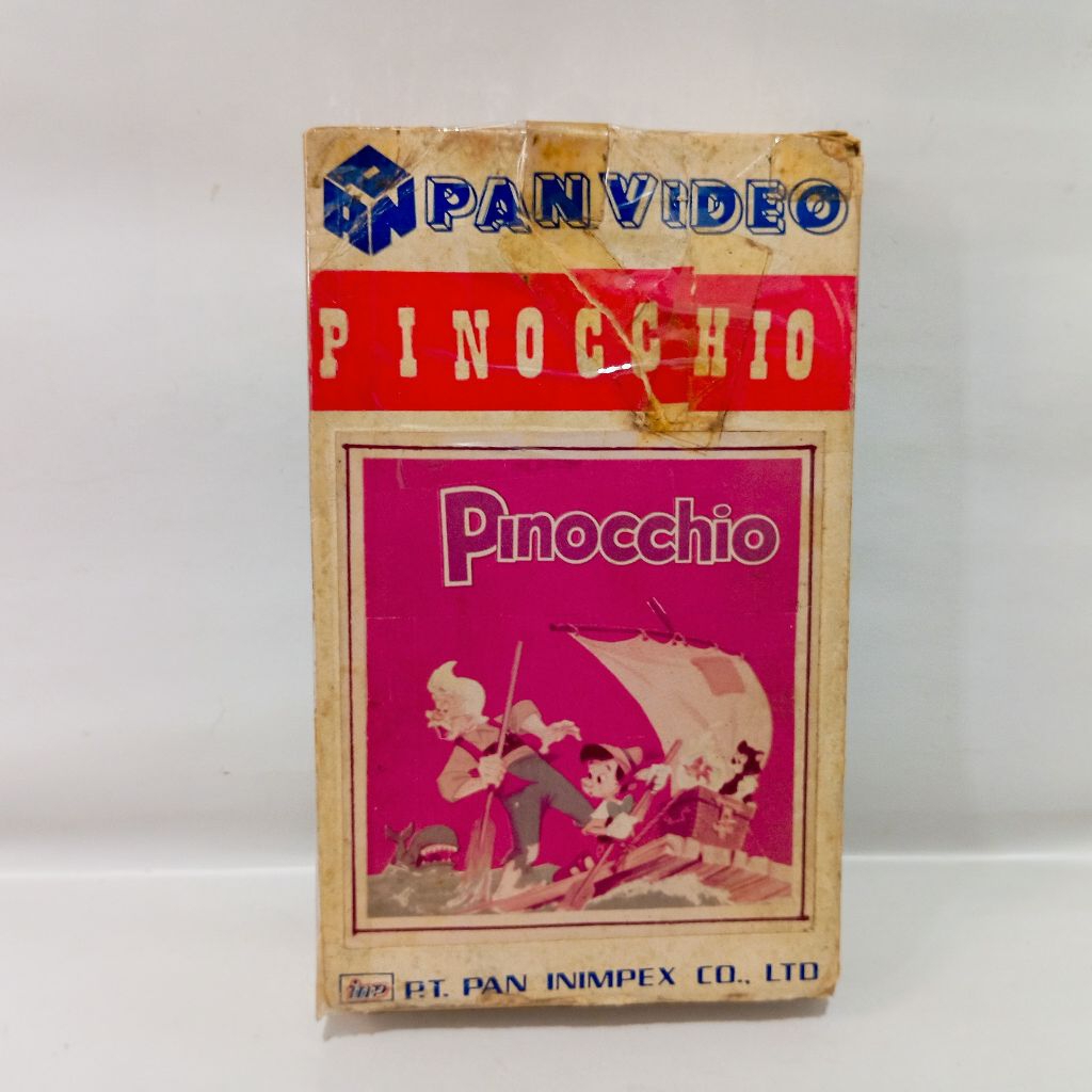 Kaset Betamax Pinocchio Pan Video